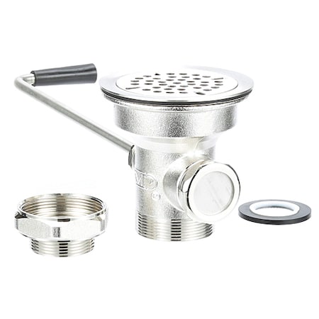 Component Hardware Waste Drain - 3-1/2" Sink Opening, Twist D50-7210-F